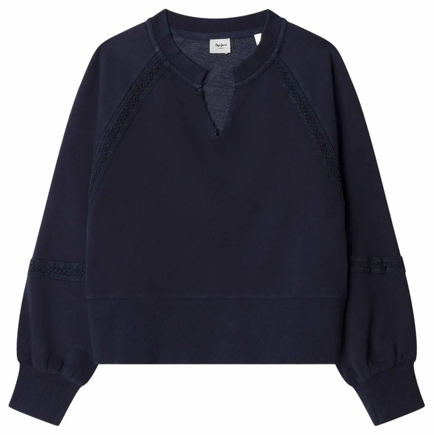 Pepe Jeans Gabelle Felpa Bambina Girocollo Cotone Soft Wash
