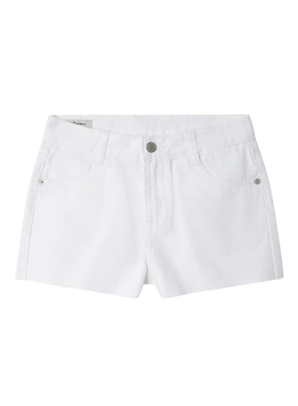 Pepe Jeans Patty Shorts jeans bambina vita alta denim chiaro