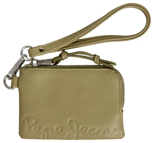 Pepe Jeans Key Wallet portafogli donna verde RFID