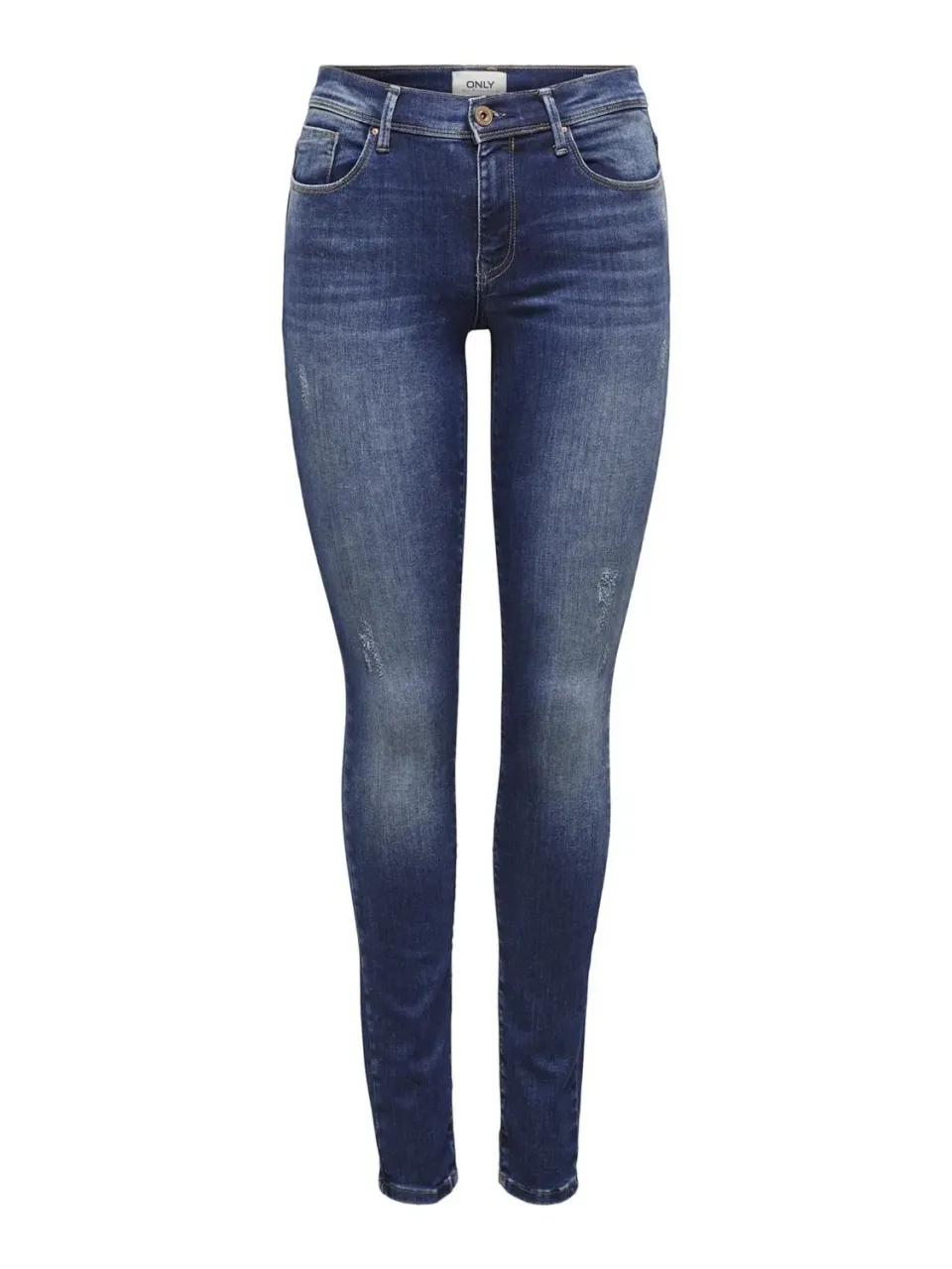 ONLY Onlshape jeans skinny donna 25W 30L elasticizzati
