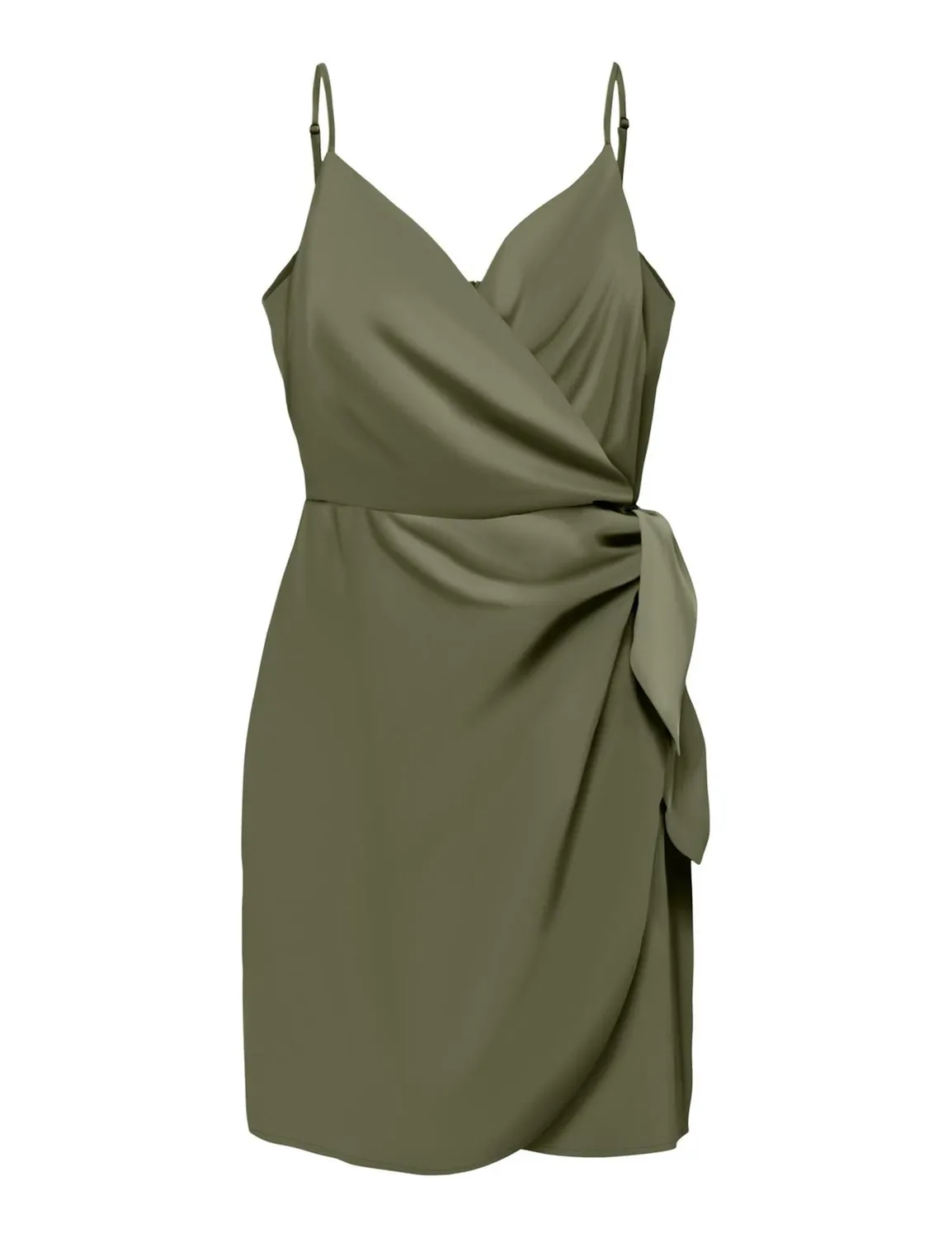ONLY Onlalma Life ISA vestito donna incrocio nero