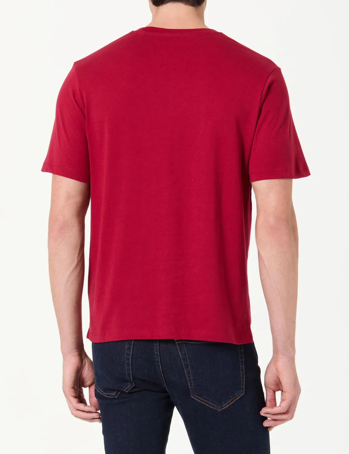 Pepe Jeans Basic Big Logo T-Shirt Uomo Slim Cotone