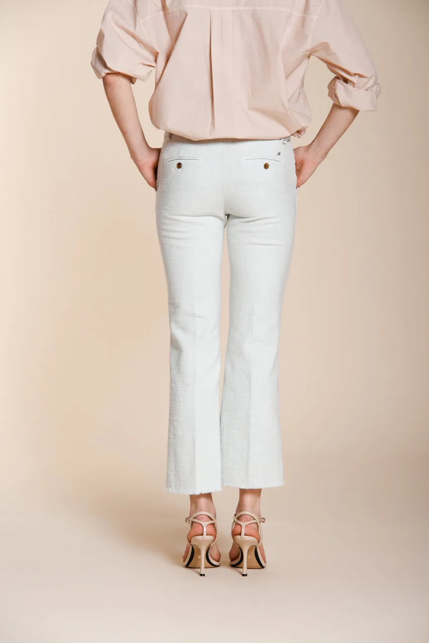 Mason's New York Trumpet pantalone chino donna celeste slim fit