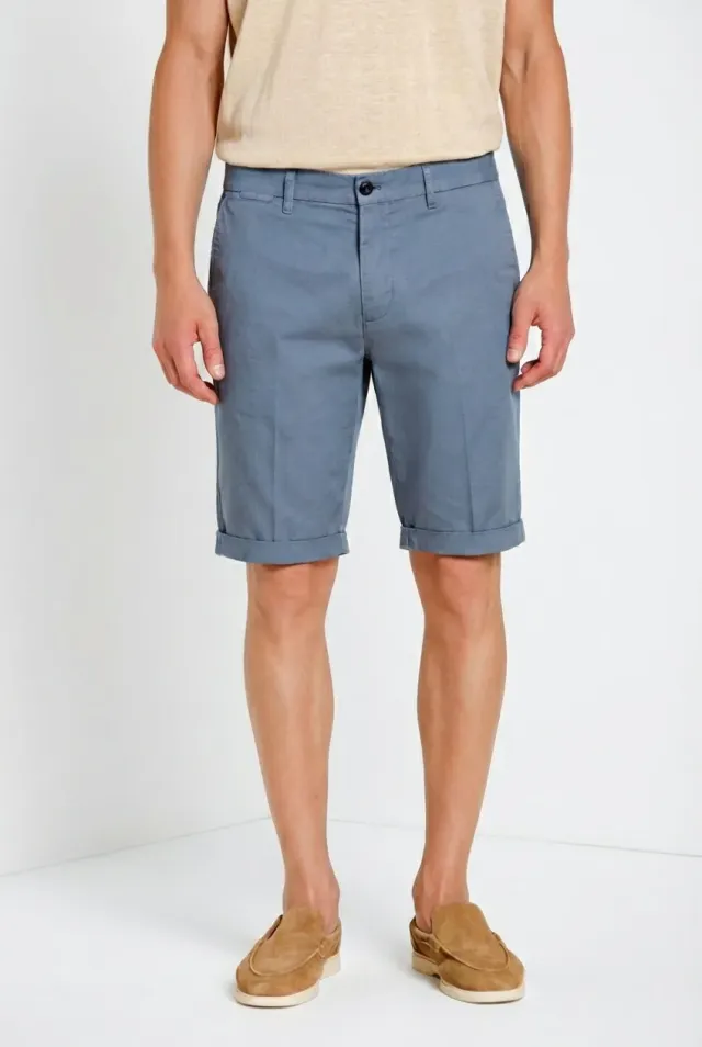 Mason's London bermuda chino celeste regular fit