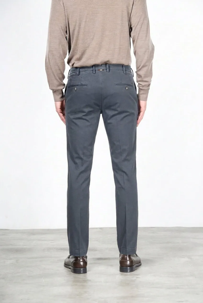 Mason's New York Style chino uomo grigio regular