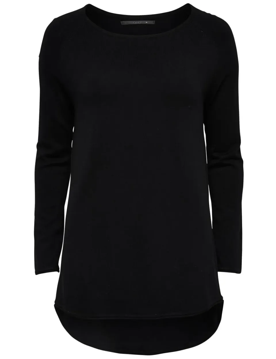 Only Onlmila maglione donna nero girocollo maglia