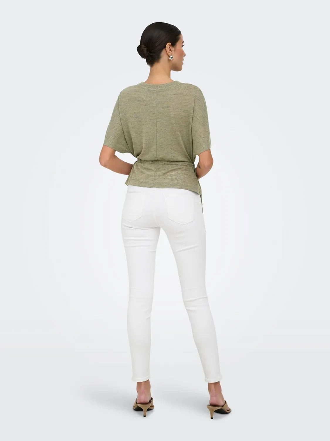 ONLY Onlpearl Waist top elastico in vita