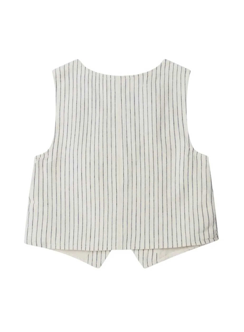 Pepe Jeans Izzy gilet bambina 10 anni lino righe