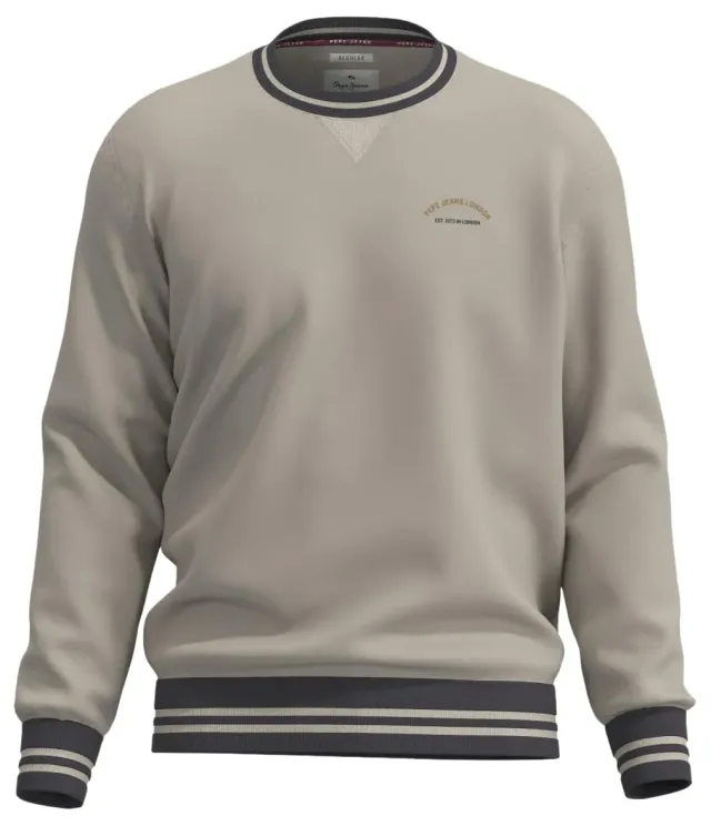 Pepe Jeans Melton felpa uomo L girocollo righe