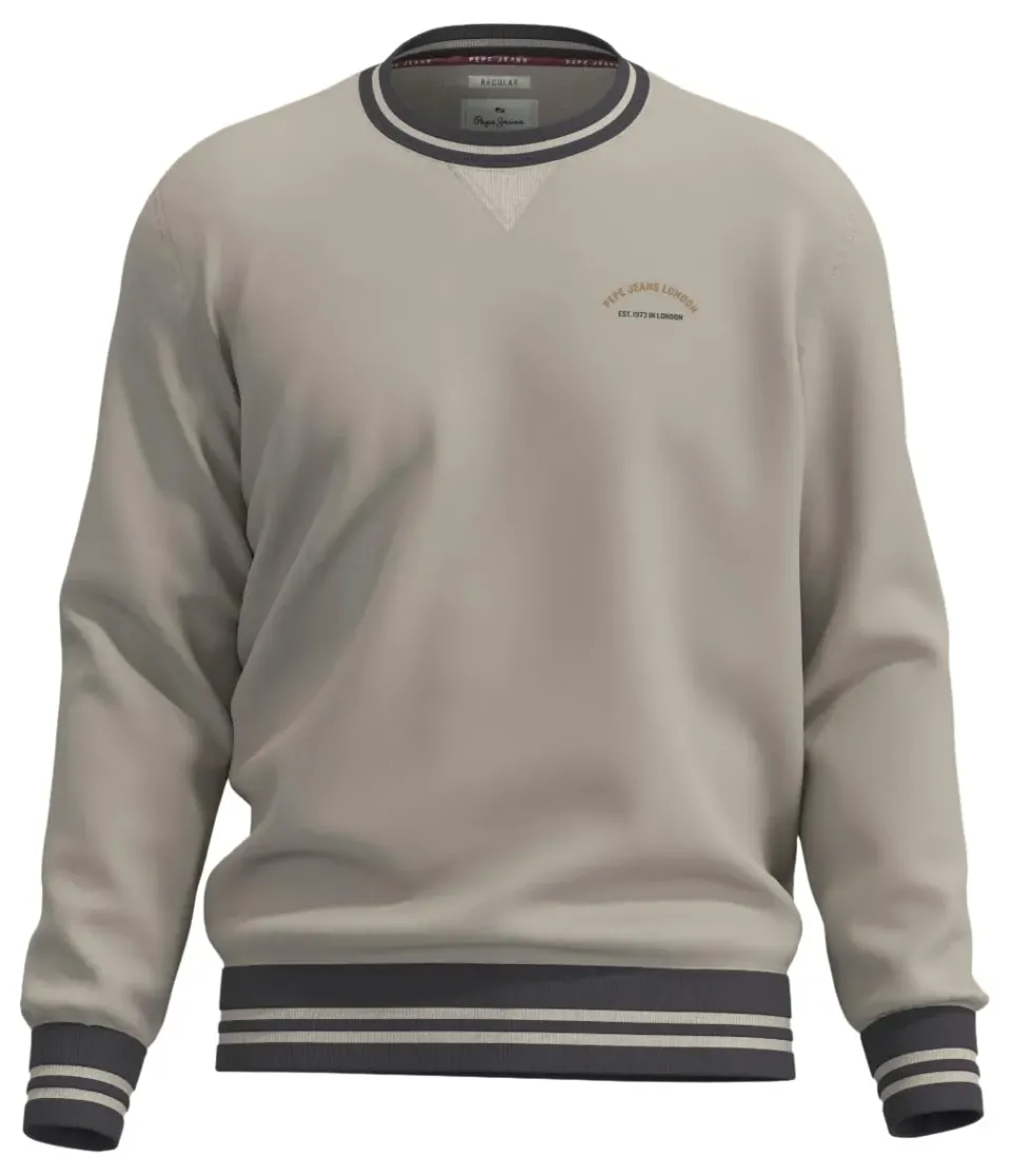 Pepe Jeans Melton felpa uomo L girocollo righe