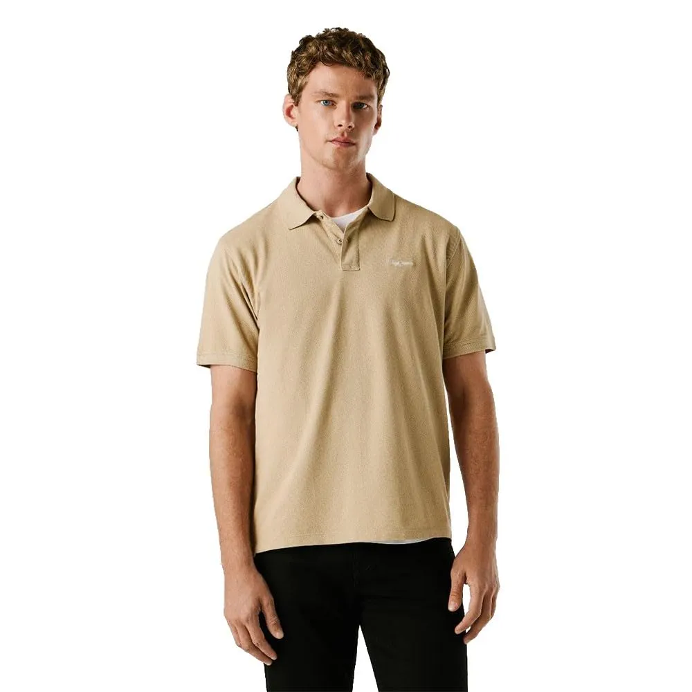 Pepe Jeans PM5400087 polo uomo piquet heavy wash