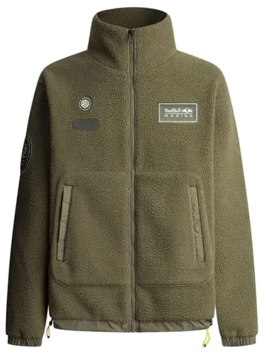 Pepe Jeans Explorer Fleece pile uomo verde militare zip