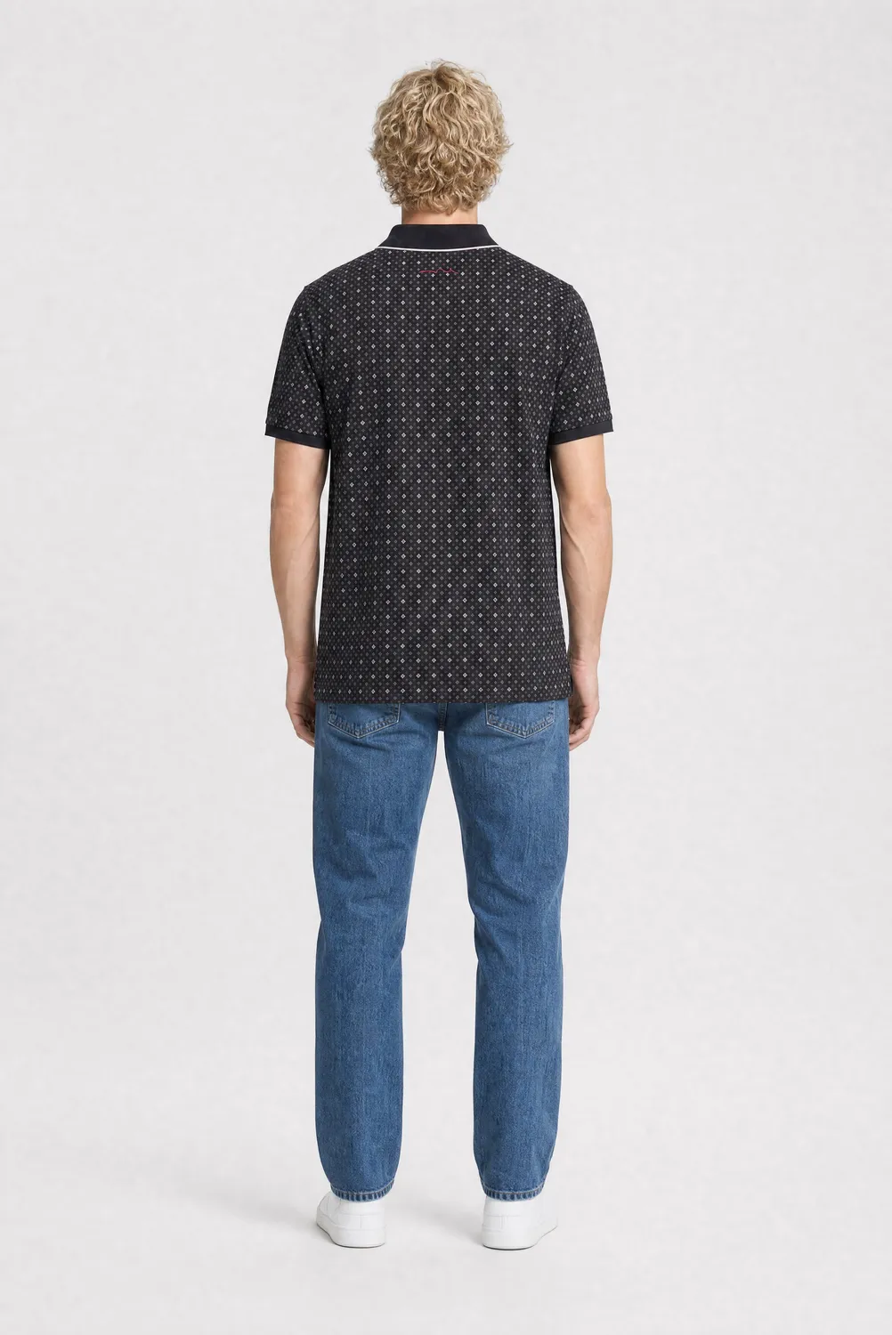 Teddy Smith Pasy 2 Polo Uomo Blu Navy Piqué Cotone
