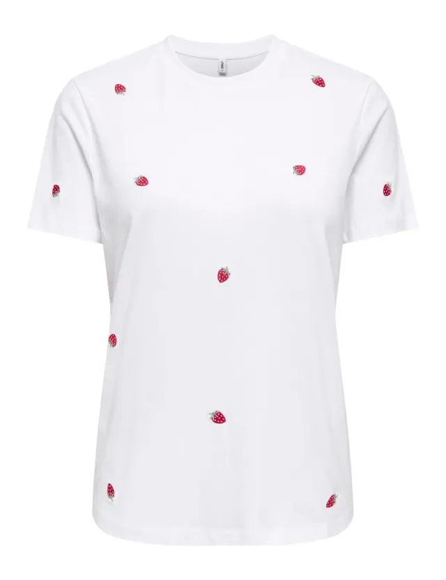 ONLY Onlketty top donna M scollo tondo