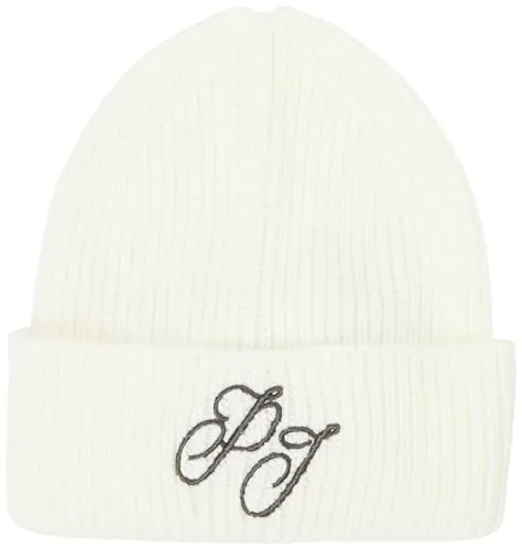 Pepe Jeans Knit Hat Berretto Donna Bianco Lana