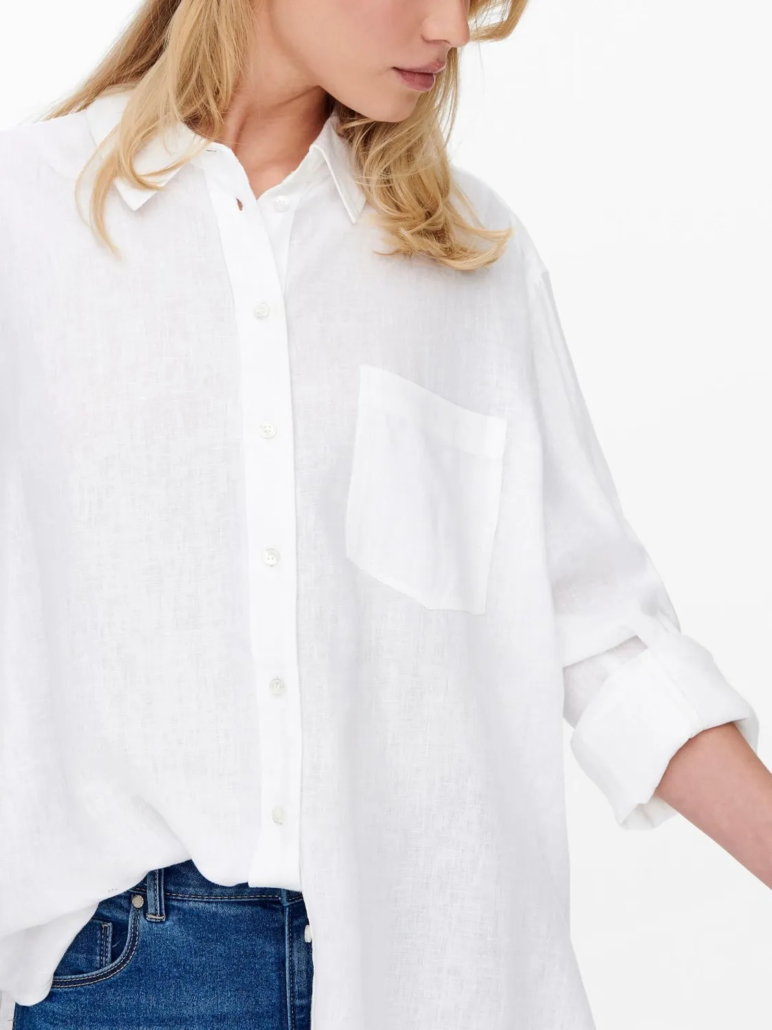 Only Onltokyo Shirt Camicia Donna Classica Manica Lunga
