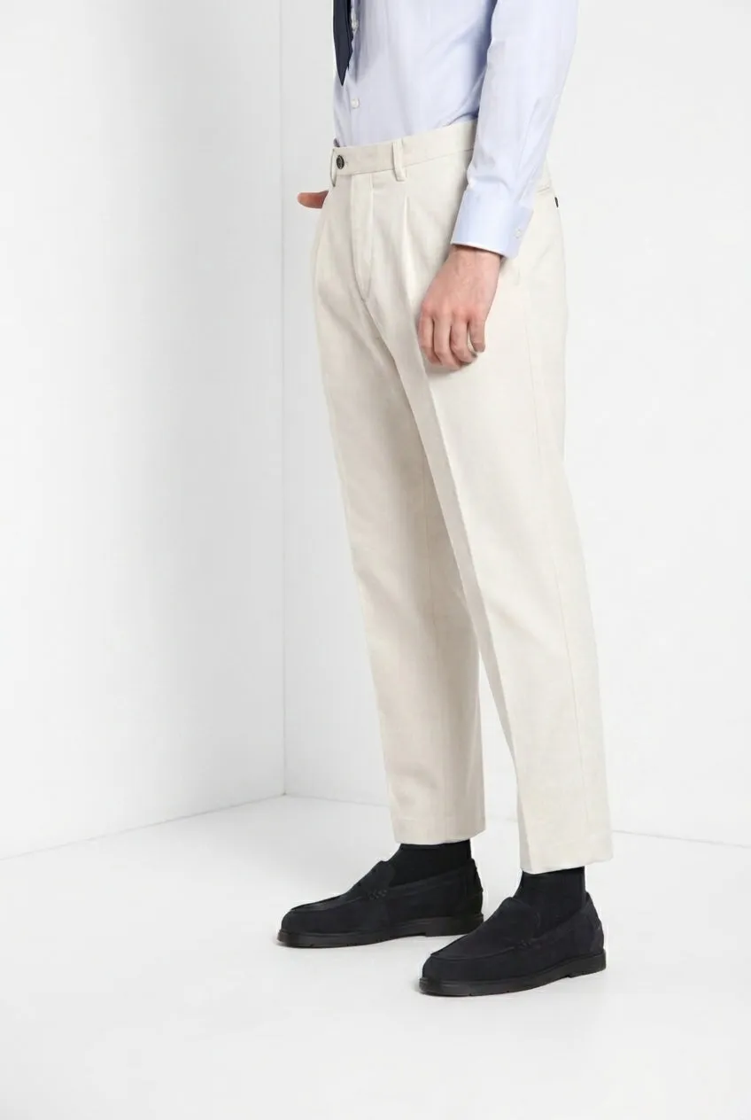 Mason's Don Johnson 2 Pinces chino uomo bianco bull