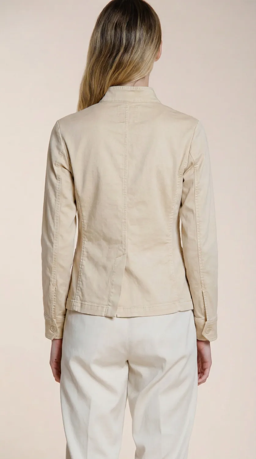 Mason's Karen New giacca donna beige in felpa stretch