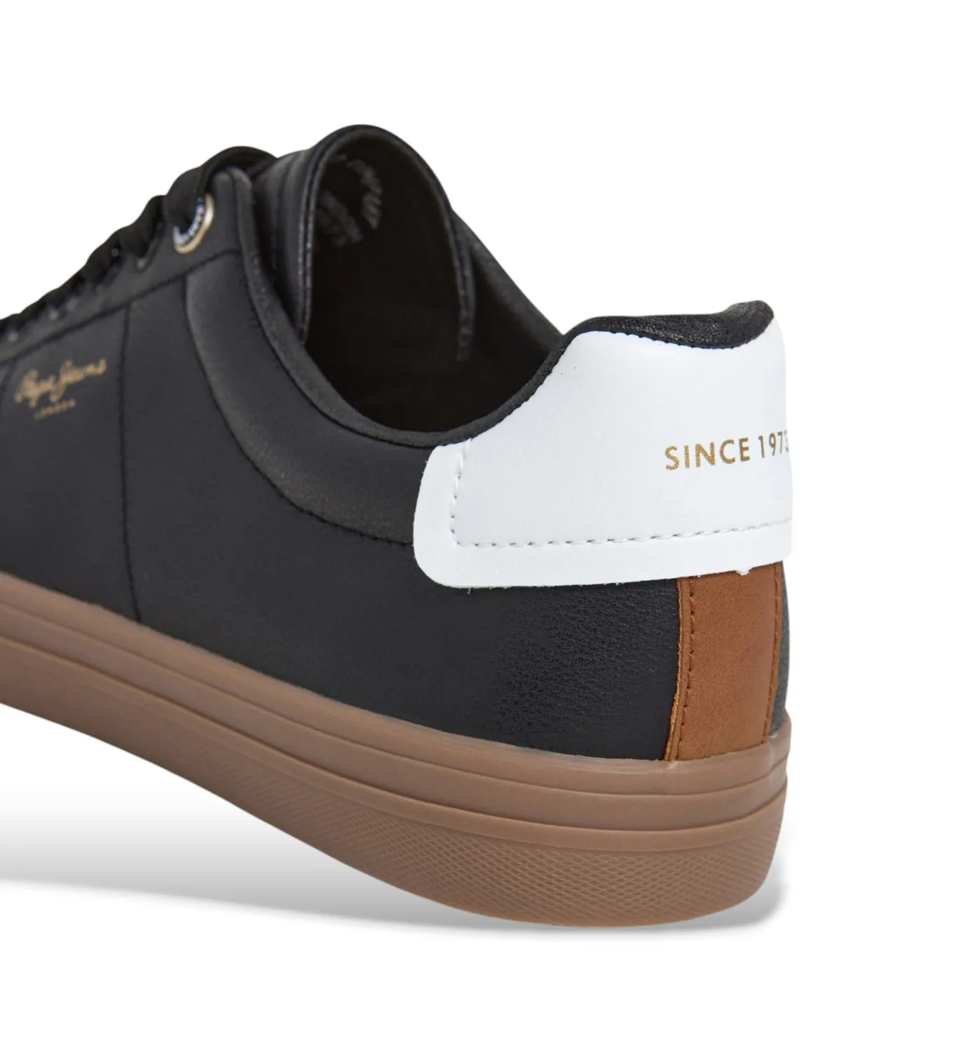 Pepe Jeans Kenton Base M Sneakers Uomo Nero Basse Vulcanizzate