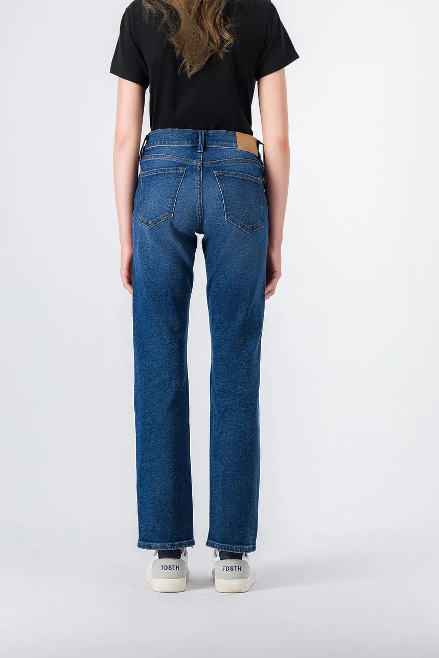 Teddy Smith P-Pepper Jeans Bambina Indaco Elasticizzato