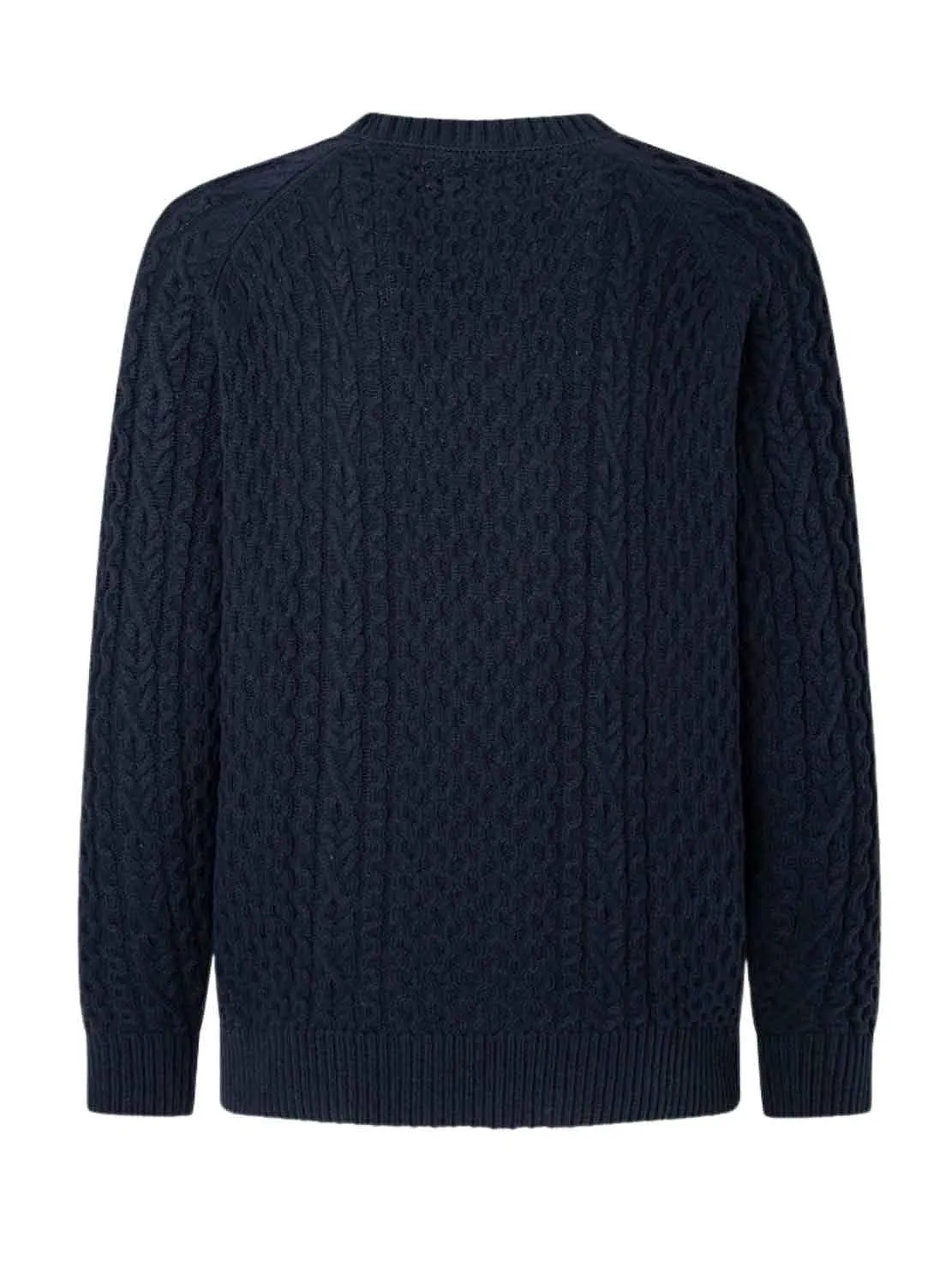 Pepe Jeans Sly maglione uomo girocollo a trecce grosse