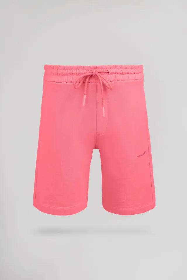 Teddy Smith S-Narky SH JR Bermuda bimbo rosa felpa