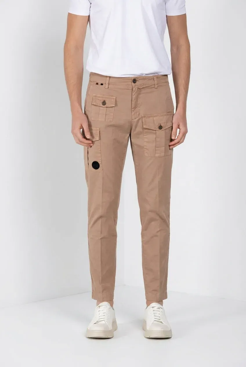 Mason's George Coolpocket cargo uomo beige medio