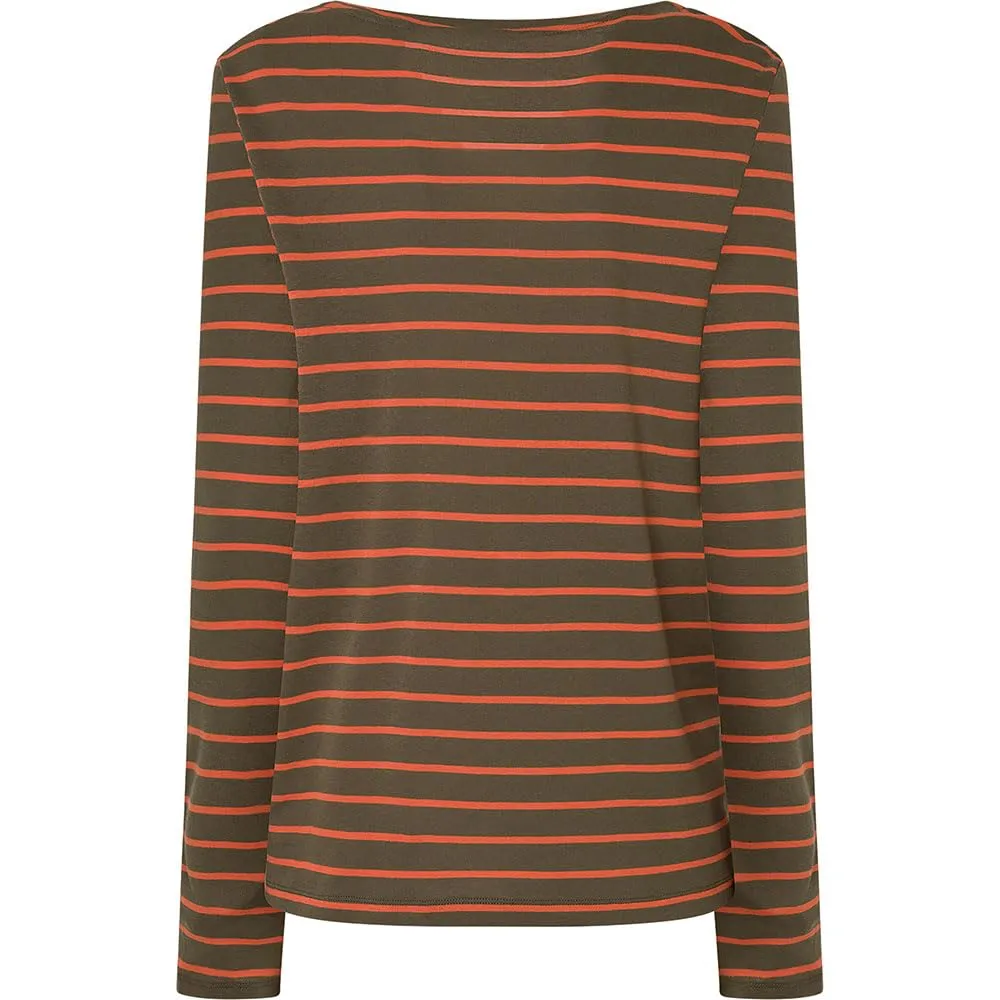 Pepe Jeans Finna T-Shirt donna maniche lunghe a righe