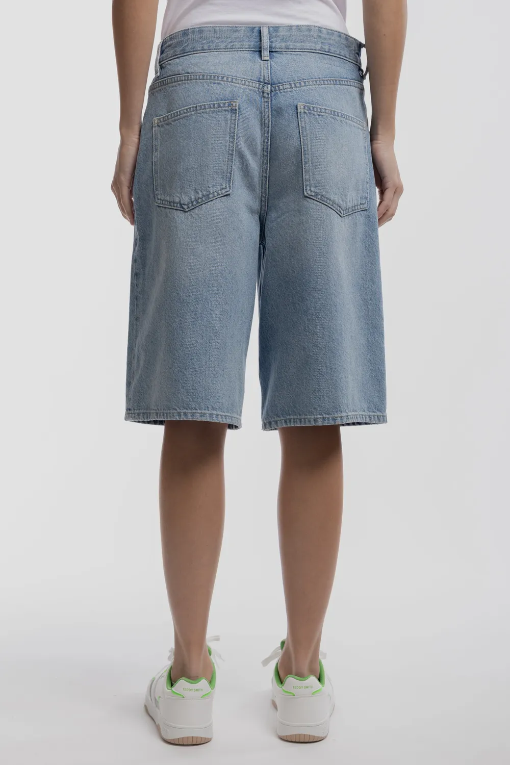 Teddy Smith S-Tomboy shorts donna Indigo Chiaro