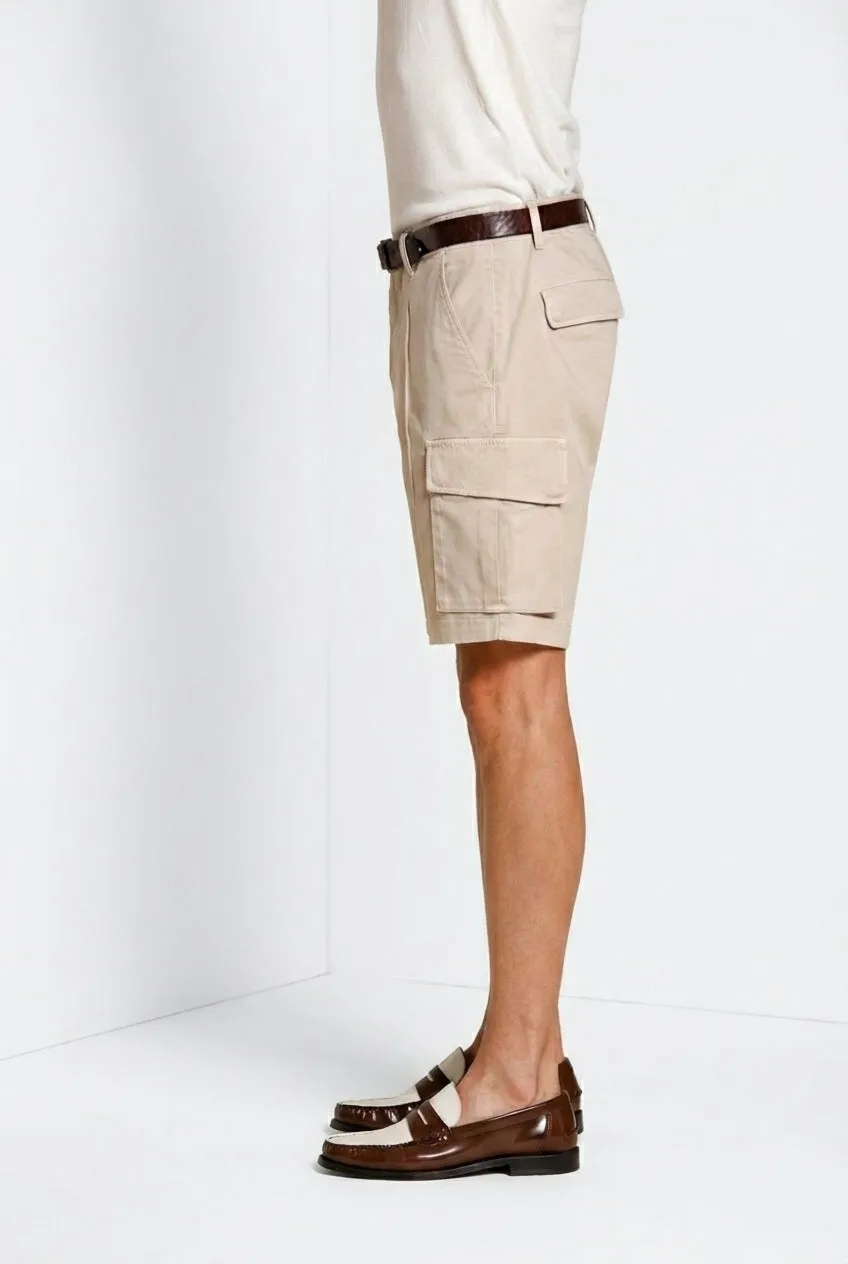 Mason's Chile Bermuda cargo uomo beige chiaro slim