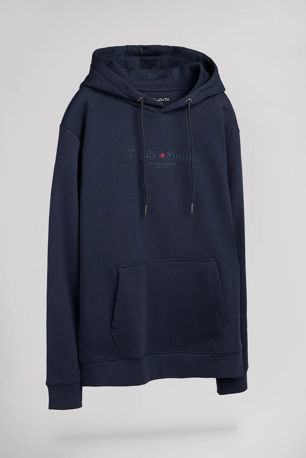 Teddy Smith S-Jim Hoody felpa total navy uomo
