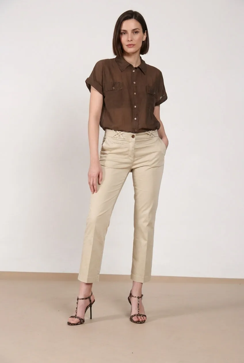 Mason's New York Trumpet chino burro slim raso