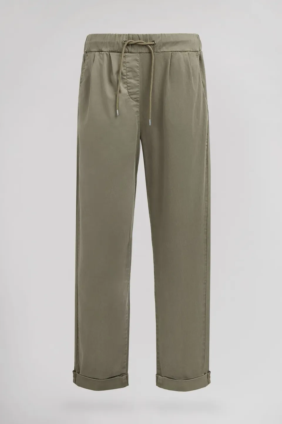 Teddy Smith Teddy Jogo Lyoc pantaloni donna kaki satinati