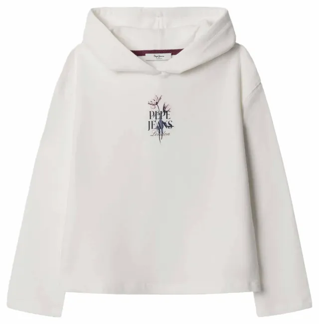 Pepe Jeans Georgia felpa cappuccio bambina 16 anni