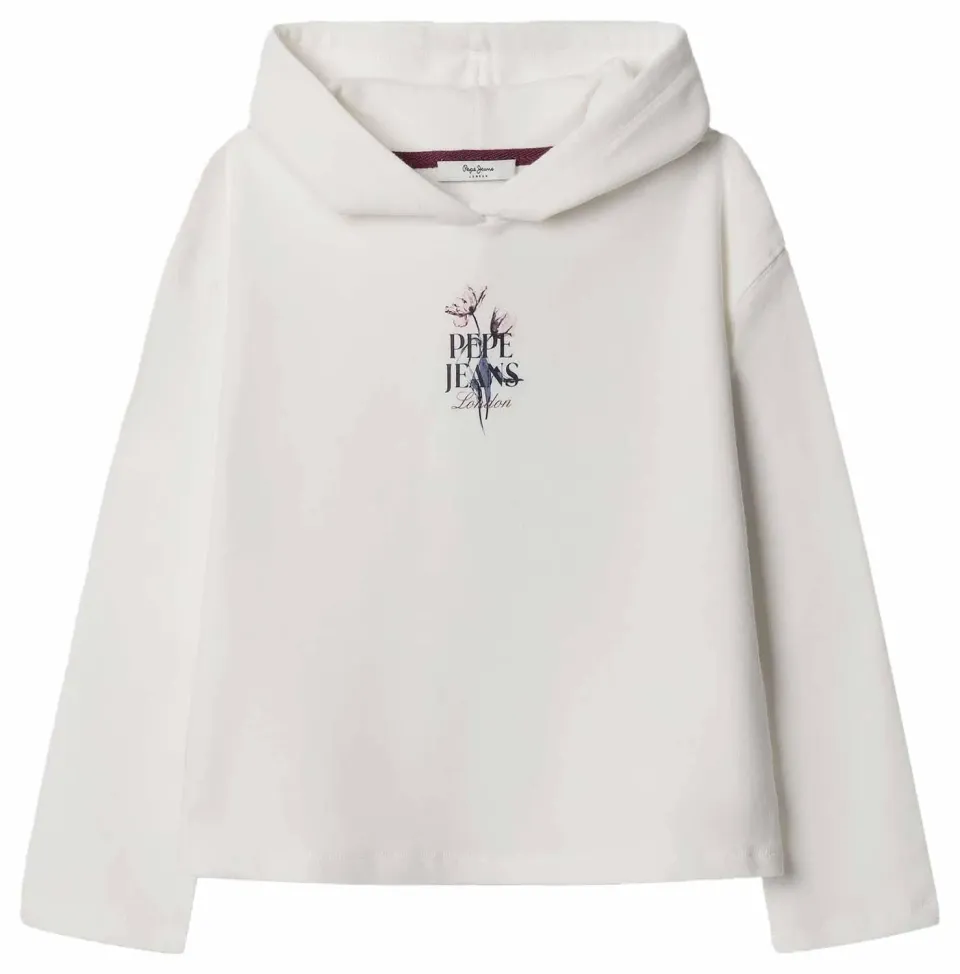 Pepe Jeans Georgia felpa cappuccio bambina 16 anni