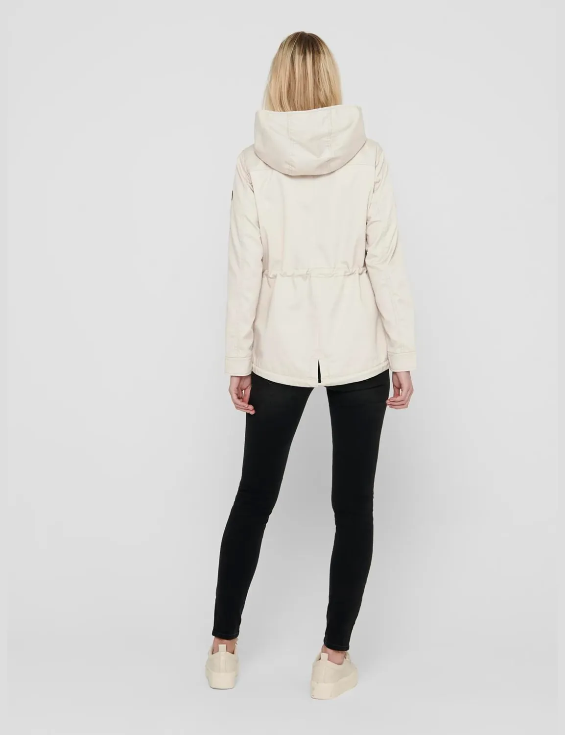 ONLY Onllorca Canvas Parka donna Moonbeam canvas