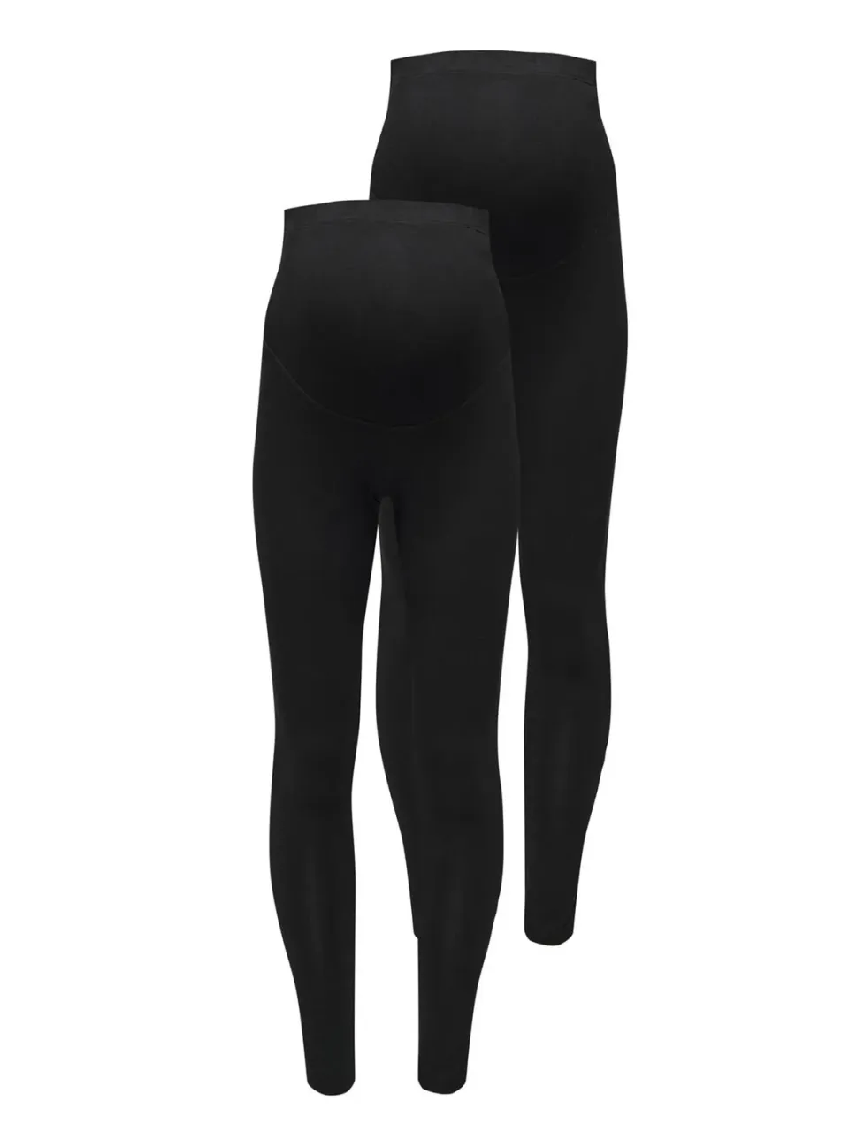 ONLY leggings donna confezione 2 neri vita alta slim