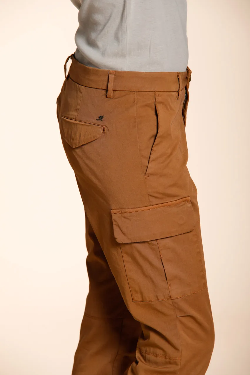 Mason's Chile City pantalone cargo ruggine slim