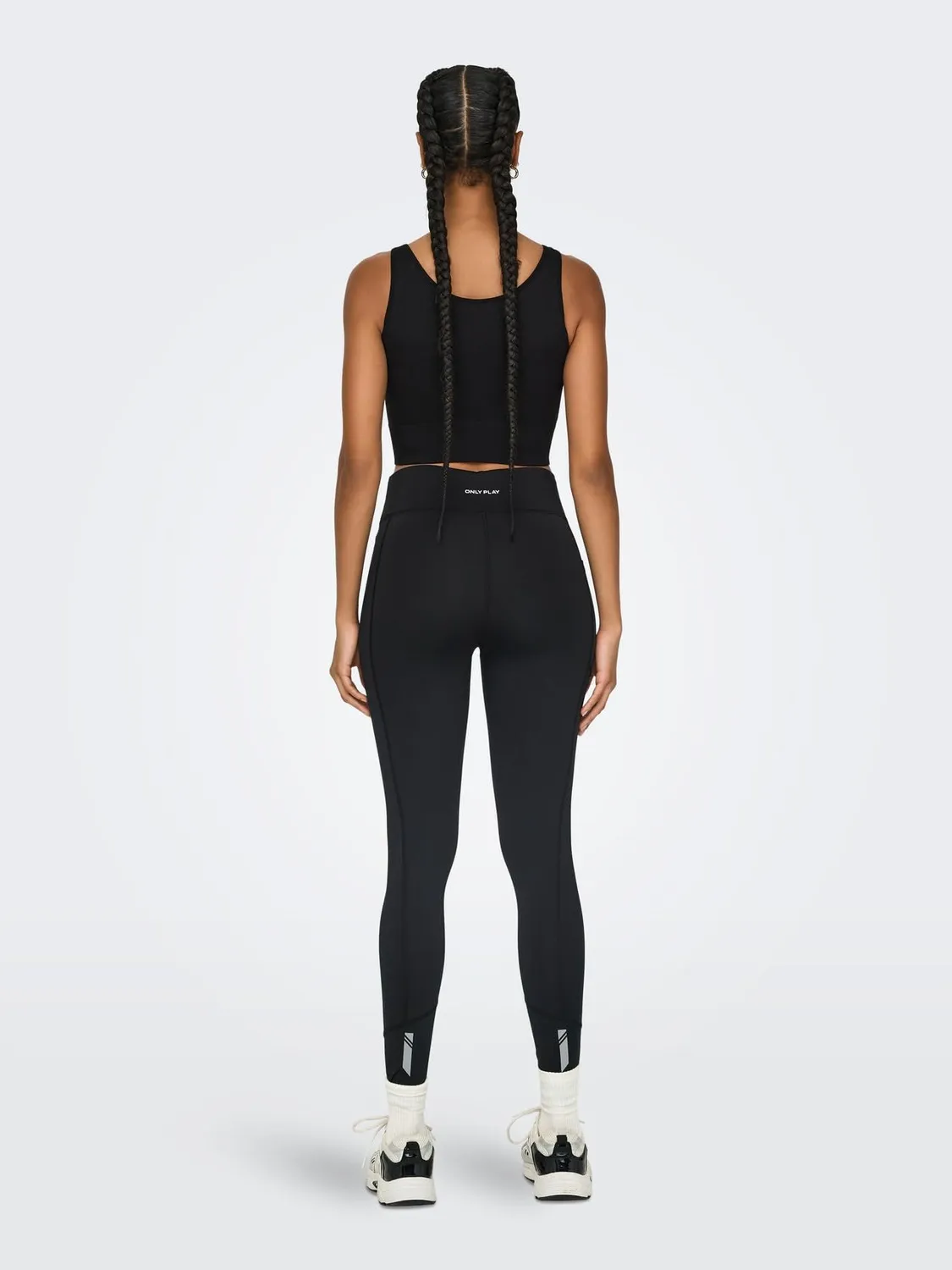 Only Play Onpmila-2 leggings sportivi donna neri vita alta