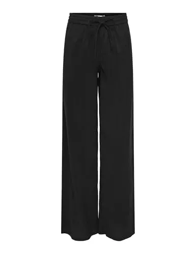 ONLY Onlibiza Life MW pantaloni wide pull-up
