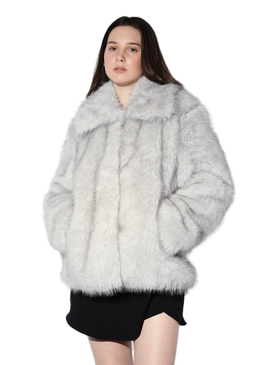 ONLY Onlrubina giacca ecopelliccia M