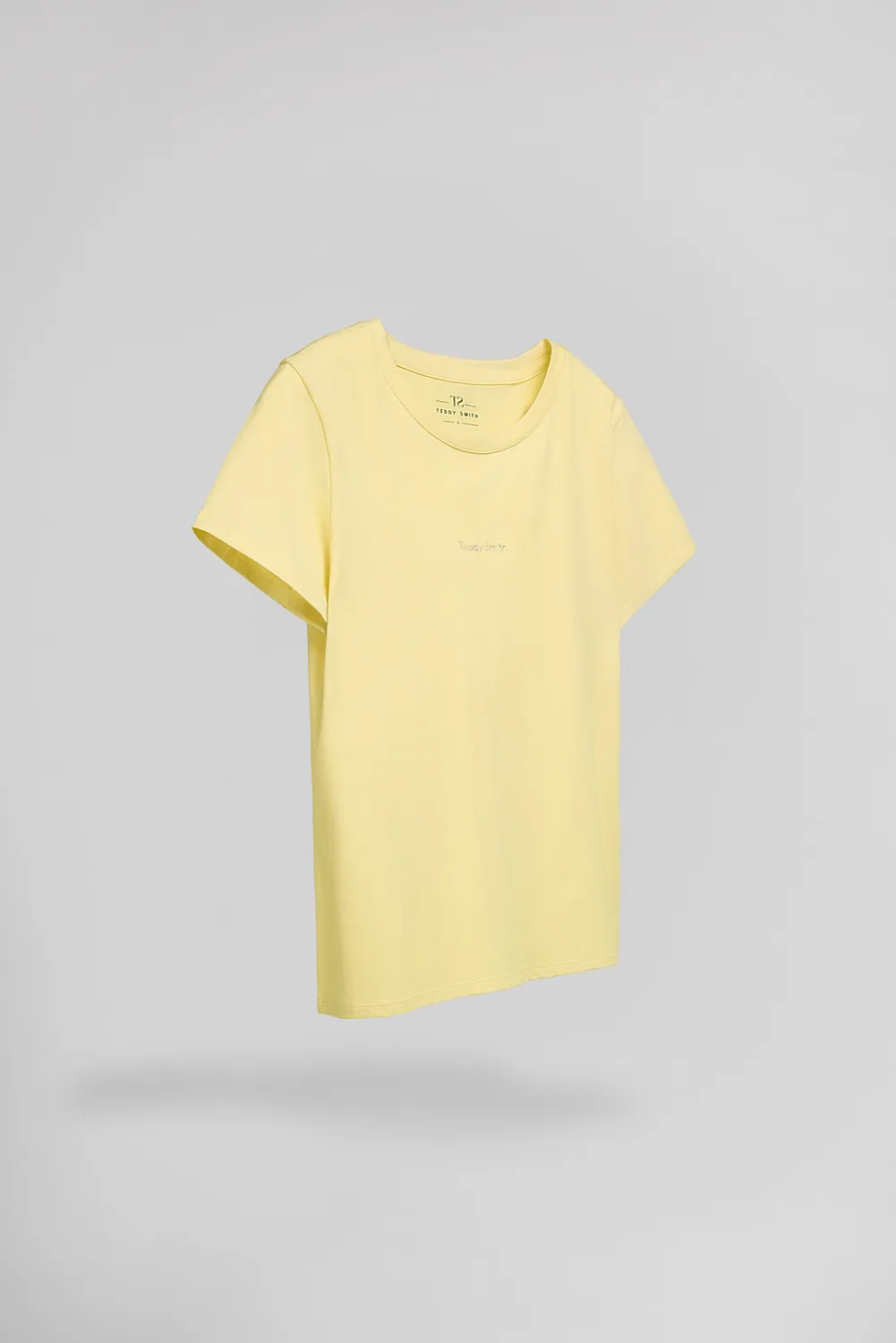 Teddy Smith T-Ribelle t-shirt donna giallo limone
