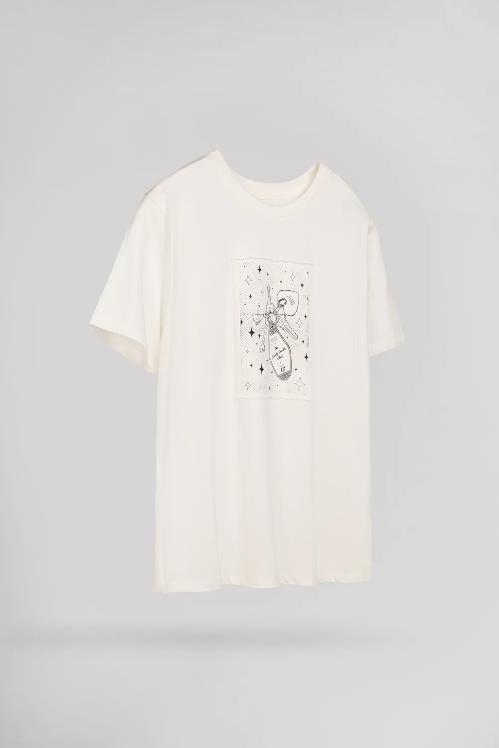 Teddy Smith T-Wallen MC JR t-shirt bambina bianco
