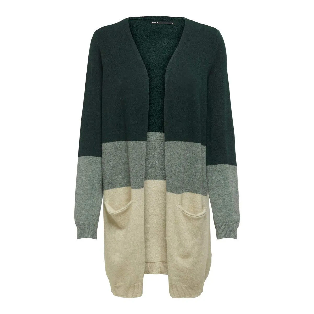Only Onlqueen cardigan donna aperto maglia morbida
