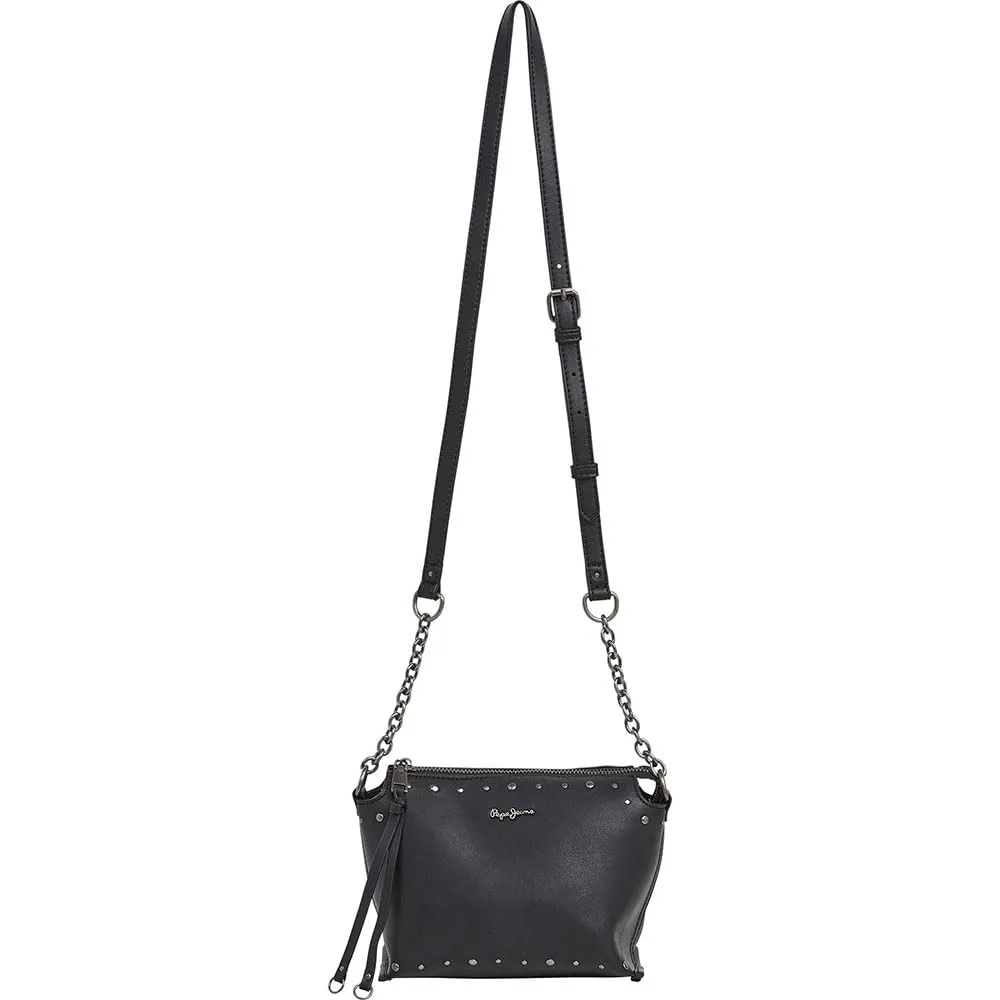 Pepe Jeans Edith Moon borsa a tracolla nero borchie