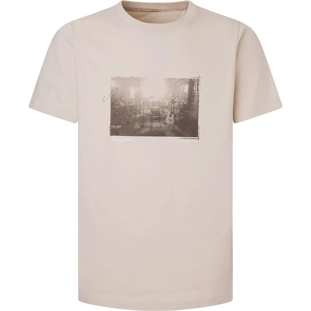 Pepe Jeans Clark T-Shirt Uomo Taglia L Stampa Foto