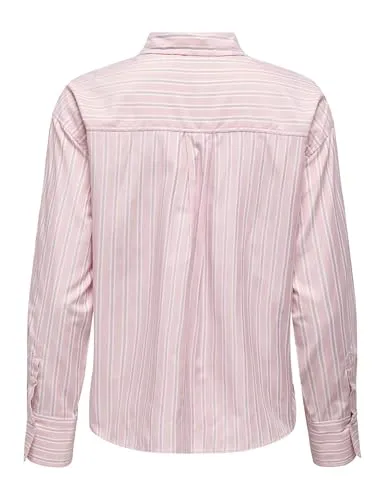 ONLY Onlelara L/S EMB Camicia Donna Ricamata