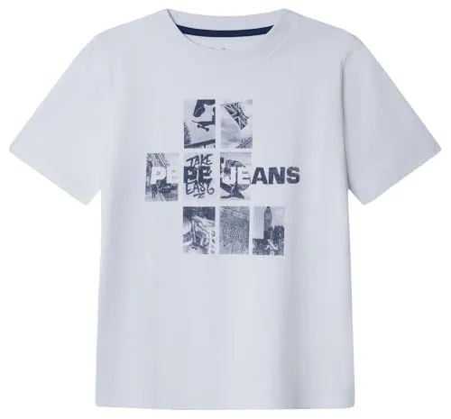 Pepe Jeans Legend T-Shirt Bambino 16 Anni Stampa Petto