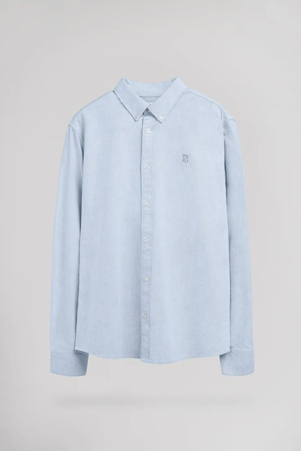 Teddy Smith C-Stan ML Camicia oxford Pastel Blue regular