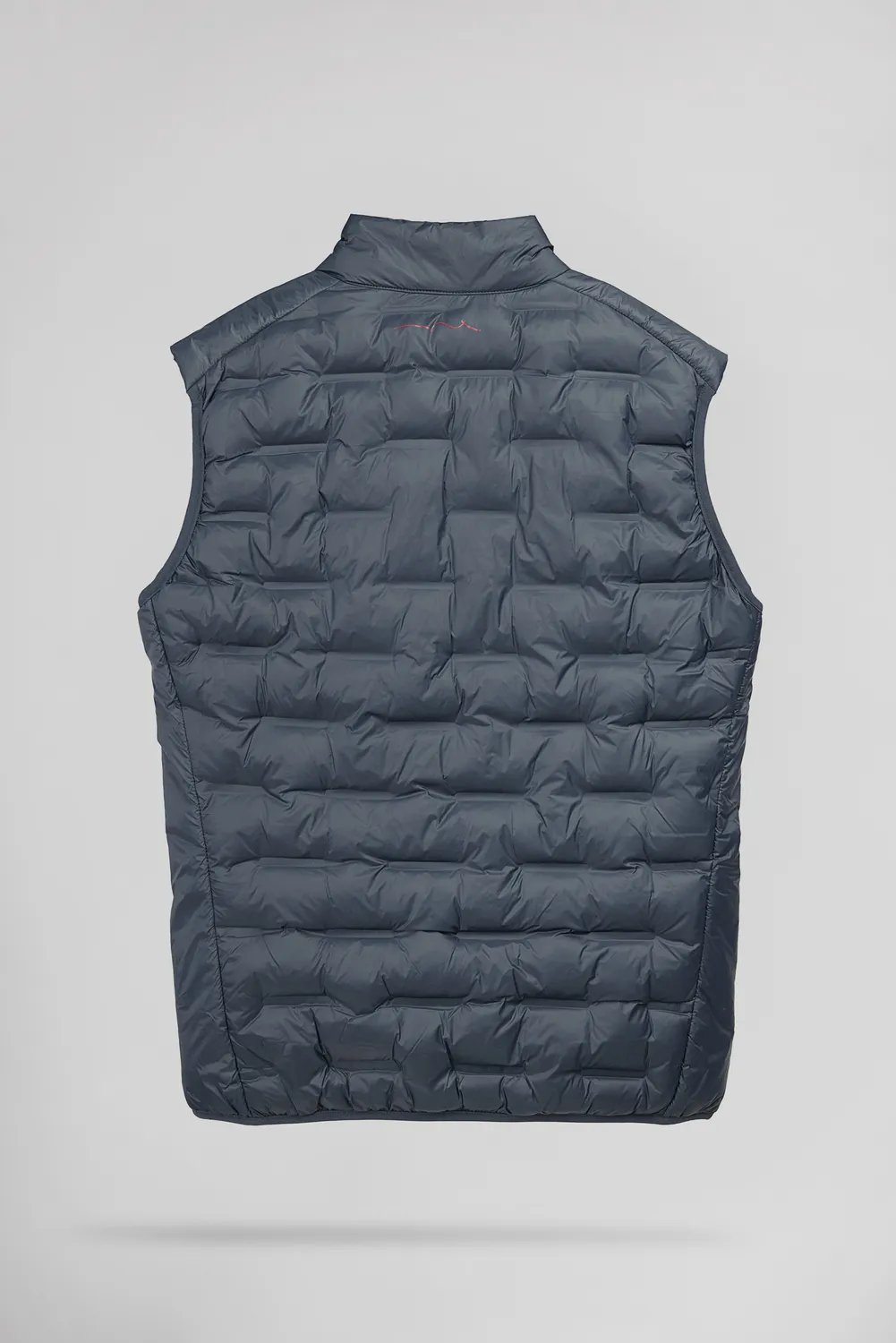 Teddy Smith B-Toran gilet uomo smanicato grigio trapunta